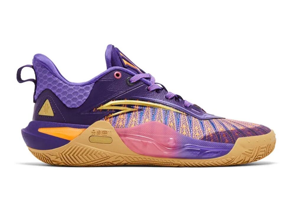 Anta Kai 1 Speed Twin Flame Mens Purple Basketball Shoes Size 10.5